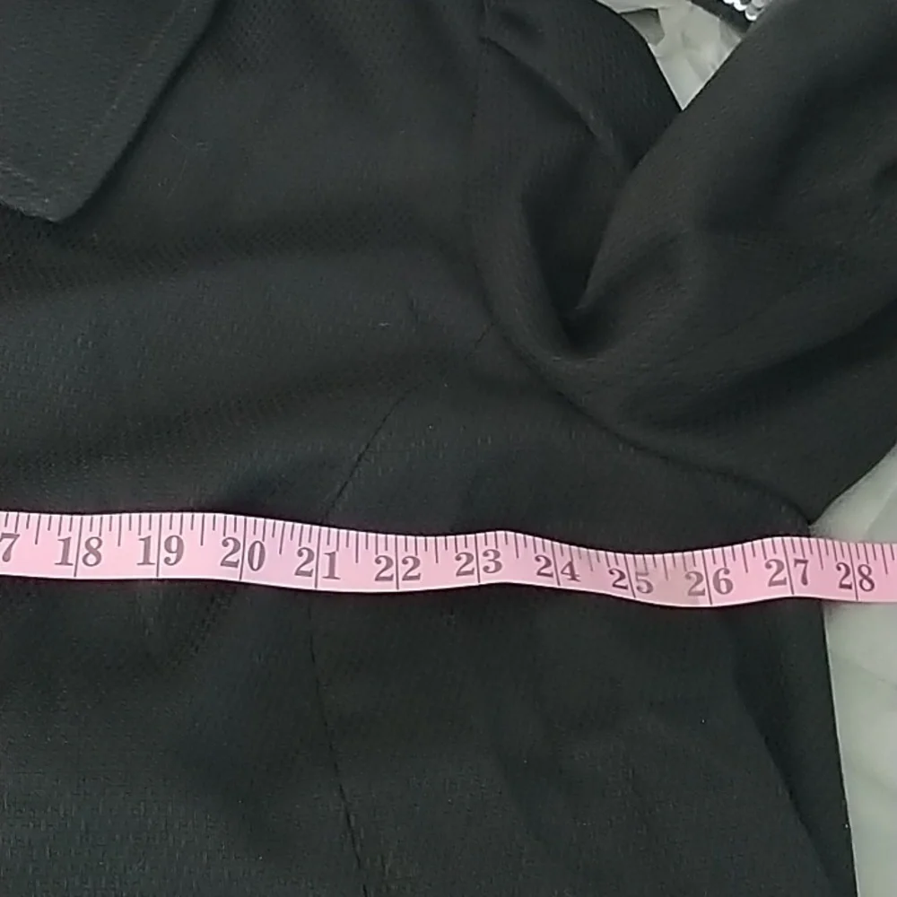 Dialogue QVC Black Woven Women's Blazer Jacket 2X - Picture 13 of 15